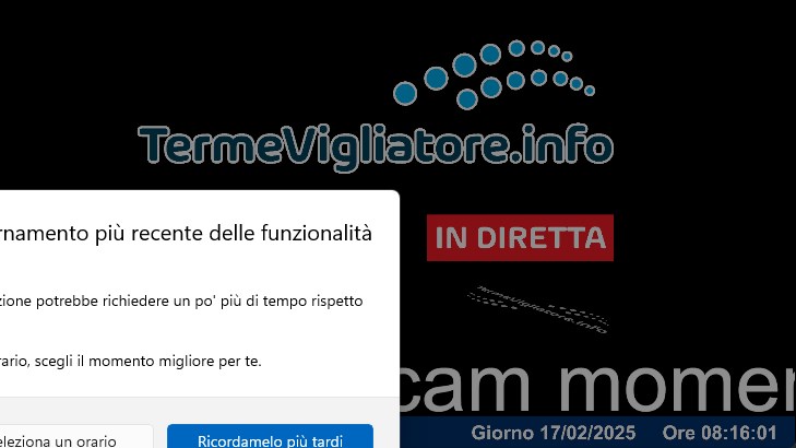 immagine della webcam nei dintorni di Patti: webcam Terme Vigliatore